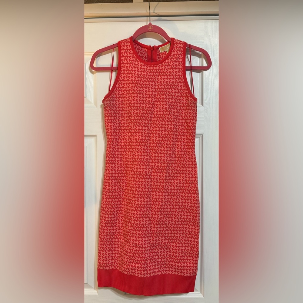 Michael Kors racerback bodycon dress, size S